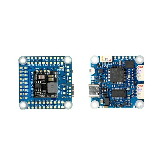 Wholesale Mateksys MATEK F405-HDTE 9~16V BEC OSD Blackbox F4 Flight Controller 3-12S INAV RC Airplane Fixed-Wing Drones